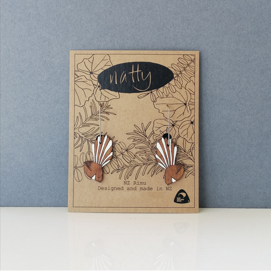 Hanging Fantail Earrings