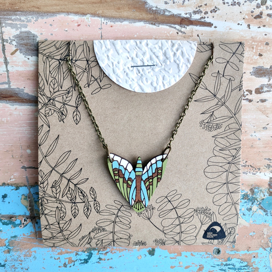 Puriri Moth Necklace
