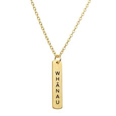 Whanau Necklace Gold Plate-jewellery-The Vault