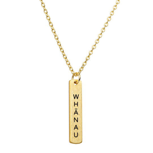 Whanau Necklace Gold Plate