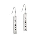 Whanau Earrings Silver Plate