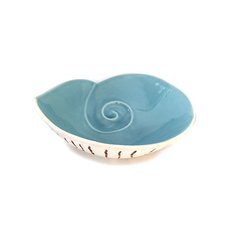 Nautilus Bowl Aqua Large-artists-and-brands-The Vault