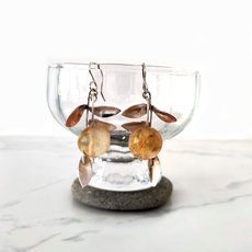 Kauri Gum Drop Earrings-jewellery-The Vault