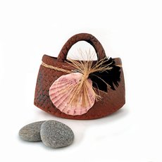 Large Freestanding Kete Terracotta-artists-and-brands-The Vault