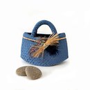 Large Freestanding Kete Blue