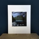 Matted Print Dark Waters