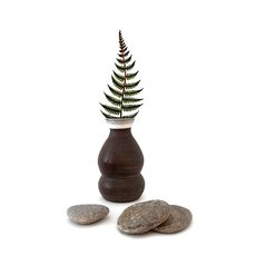 Raw Clay Posy Vase Small-artists-and-brands-The Vault