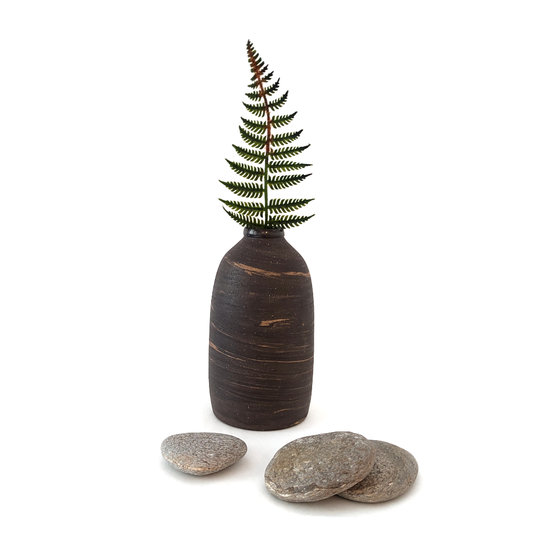 Raw Clay Posy Vase Medium