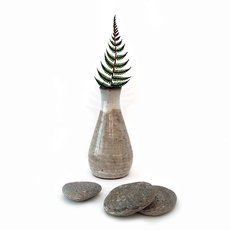 White Posy Vase Small-artists-and-brands-The Vault