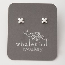 Kiss Studs Silver-jewellery-The Vault