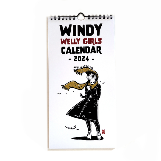 Masako Styles Illustration Calendar 2024