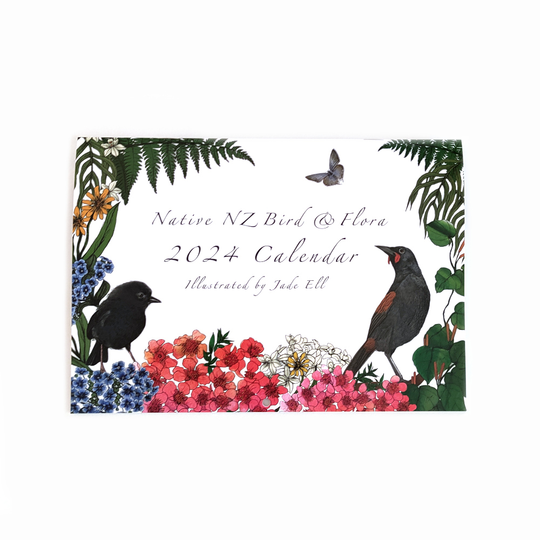 Native Birds Calendar 2024