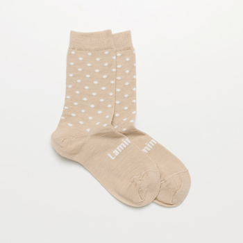 Truffle Merino Wool Crew Socks WOMAN