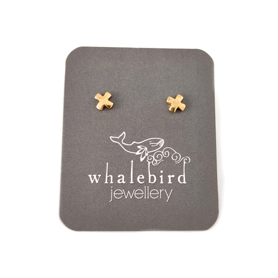 Kiss Studs Gold Plate
