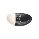 Coastal Ti Kouka Dippled White on Black 10cm Bowl