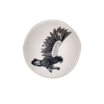 Kea Black and White 7cm Porcelain Bowl