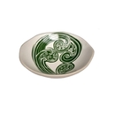 Ponga 2 Green and White 7cm Porcelain Bowl