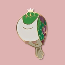 Big Boi Kereru Enamel Pin Premium Gold