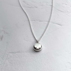 Bobble Necklace Silver-jewellery-The Vault