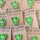 Big Love from Little NZ Enamel Pin