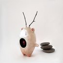 Heart Keeper Paper Mache Sculpture