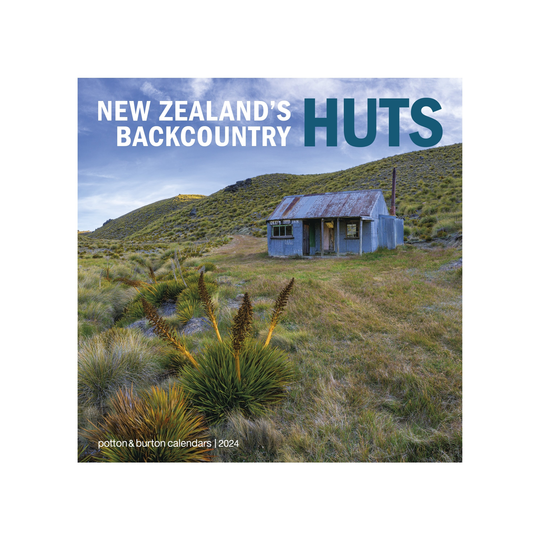 NZ Backcountry Huts 2024 Calendar