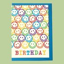 Smiley Happy Birthday Card