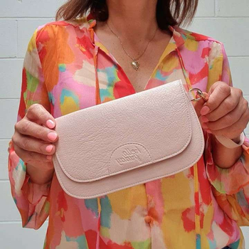 Millie Clutch Wallet Blush