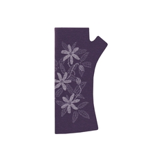 Merino Fingerless Gloves Purple Clematis-lifestyle-The Vault