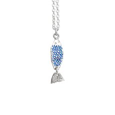 Ika Iti Necklace Azure-jewellery-The Vault