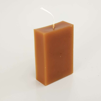 Beewax Candle Rectangle Pumpkin