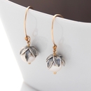 Blossom Drop Earrings White Pearl