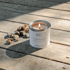 Coastline Tinned Candle-lifestyle-The Vault