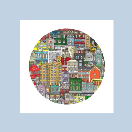 Wellington Circle Cluster No3 Print