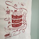 Where there is Cake Tea Towel