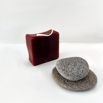 Beewax Candle Square Mini Clay Red