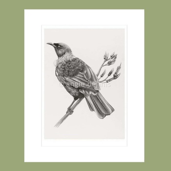 Tara Cassidy Tui Matted Foam Print A3