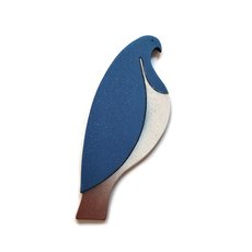 Kereru Wall Art Blue-artists-and-brands-The Vault