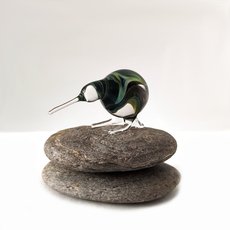 Glass Kiwi Green Grey-art-The Vault