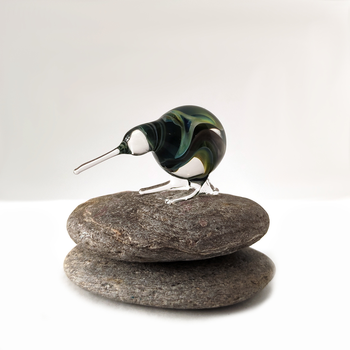 Glass Kiwi Green Grey
