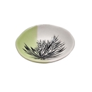 Ti Kouka Dipped Green with Black Bowl