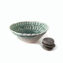 Large Porcelain Keepsake Bowl Celedon