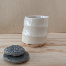 Double Fluted Beaker Plain-artists-and-brands-The Vault