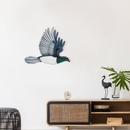 Kereru Wall Art 3D Laser Cut Painted