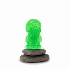 Mini Tiki Fluro Green-artists-and-brands-The Vault