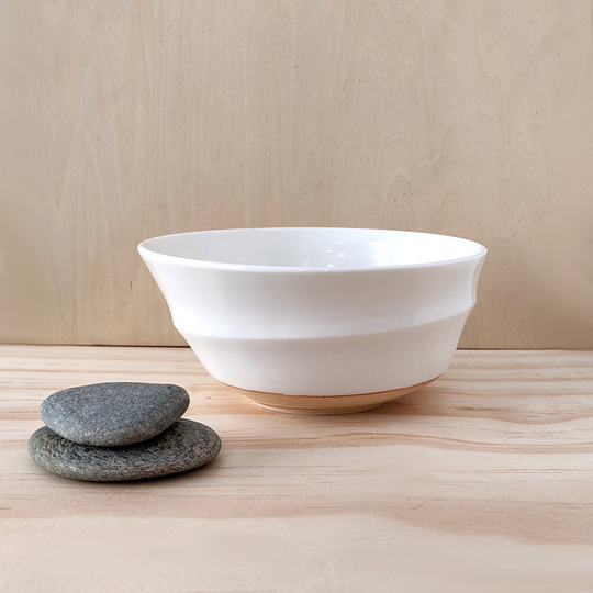 Small Cradle Footed Bowl Plain