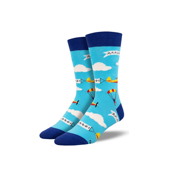 Men's Socks Skydiver Blue