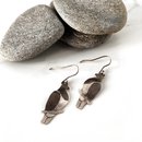 Kereru Earrings Silver