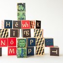 Pu Rakau Maori Letter Blocks