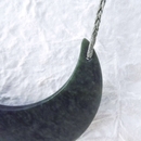 Pounamu Pendant Crescent